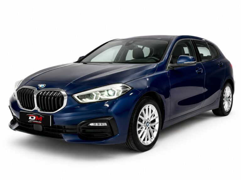 bmw serie 1 azul